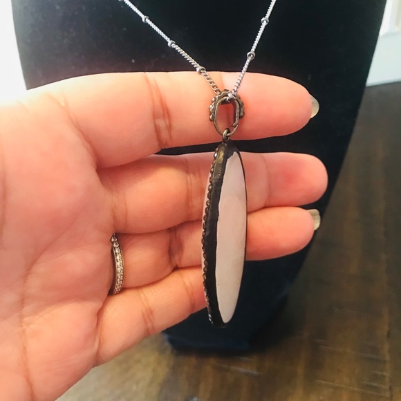 Rose quartz Necklace - Picture 4 of 6